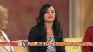 Demi Lovato Interview On The View [HD]