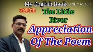 The Little River a poem of std:8th English LL.