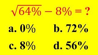 Maths Olympiad | A Tricky Maths Olympiad Questions | Algebra Problem