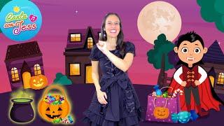 Halloween Vocabulary Song in Spanish and English and ASL! | Spanish Halloween Songs for Kids