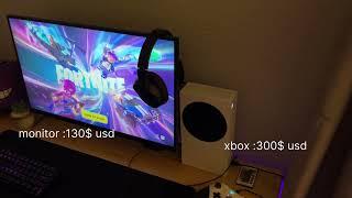 Best console setup for under 750$ (xbox series s)