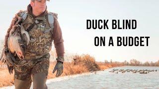 How To Build A Duck Blind Fast, Cheap, and Effective