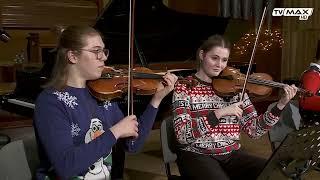 ZPSM w Koszalinie - kwartet wiolonczelowy Wiktora Cisonia - „Jingle bells”