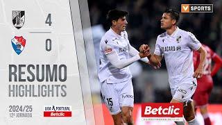 Resumo: Vitória SC 4-0 Gil Vicente (Liga 24/25 #12)