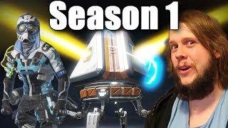 OPENING 100+ APEX LEGENDS PACKS BATTLEPASS SEASON 1