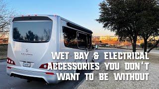 Leisure Travel Van and RV Essentials | Wet bay & electrical accessories you will want to get first