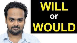 Correct Use of WILL and WOULD | What's the Difference? | Modal Verbs in English Grammar