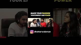 Make Your Passion | abhiandNiyu | @Aman Dhattarwal | Podcast | Hustlers Bay | ApnaBhavesh