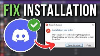 How To Fix Discord Installation Has Failed Error - Full Tutorial