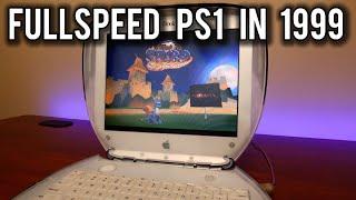 Full Speed PlayStation 1 emulation in 1999 - Connectix Virtual Game Station | MVG