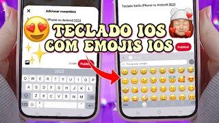 NOVO TECLADO DO IPHONE NO ANDROID