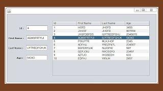 JAVA Tutorial - How To Set A JTable Selected Row Data Into JTextfields in Java [With Source Code]