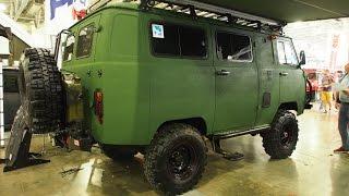 UAZ 2206 Buhanka 4x4 Offroad Tuning -  Exterior Walkaround - Moscow Offroad Show 2015