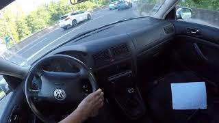 Volkswagen Golf IV 1.6i (2000) - POV Drive