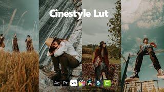 Cinestyle Cinematic Lut | Cinestyle cinematic lut for premiere pro | Free Luts 2022 | Cinestyle lut