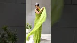 boy wear saree girl/man wearing sàree ladies/how to wear saree/south indian saree wear styles/blouse