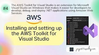 Installing and setting up the AWS Toolkit for Visual Studio