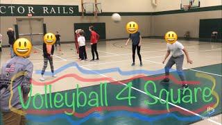 PE Game VOLLEYBALL 4 SQUARE