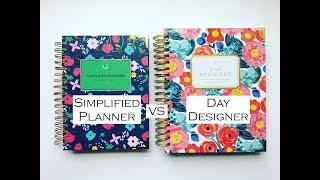 Emily Ley Simplified Planner VS Day Designer {COMPARISON}