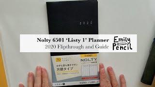 Nolty Planner Guide - Nolty 6501 - Nolty Listy 1