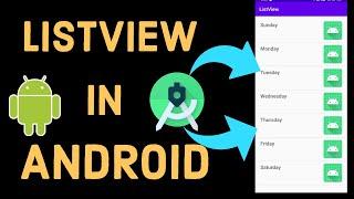 Listview in Android studio with list Adapter||How to display multiple items on screen in Android-#18