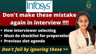 Don't Make These Mistakes in Infosys Interview | Infosys Interview Preparation | Tips to Crack