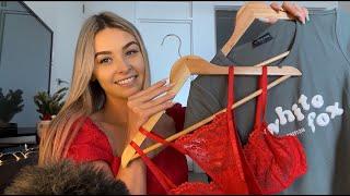 ASMR White Fox Boutique Haul & Try-On 