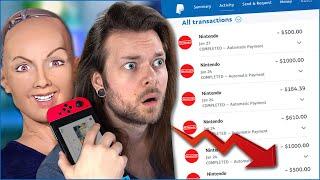 My CRAZY AI Girlfriend Buys Me Nintendo Switch Games