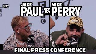 Full Jake Paul vs. Mike Perry Press Conference | Paul vs. Perry | MMA Fighting