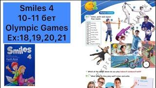 4 сынып ағылшын тілі 10-11 бет | Olympic Games Smiles 4 pupil’s book page 10,11