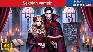 Sekolah vampir ‍ Dongeng Bahasa Indonesia  WOA Indonesian Fairy Tales