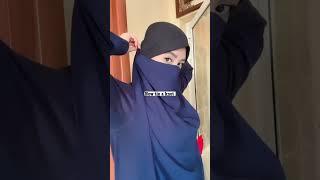 Niqab tutorial ️ #alizehjamali #shortvlog #shortvideo #foryou