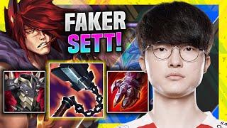 FAKER IS READY FOR SETT! - T1 Faker Plays Sett Mid vs Zed! | Season 11