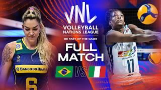  BRA vs.  ITA | Legendary Full Match | Women's VNL 2023