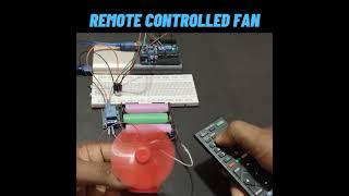 IR REMOTE CONTROLLED FAN