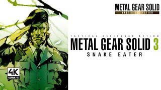 Metal Gear Solid 3: Snake Eater - Master colection Vol.1 - Juego completo español sin comentarios 4K