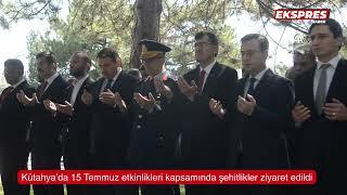 Kütahya’da 15 Temmuz 8. yılında unutulmadı