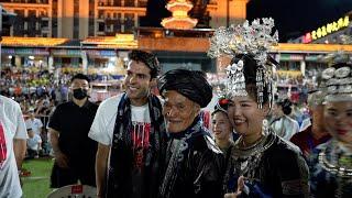 Former Brazilian football star Kaka visits China's Village Super League