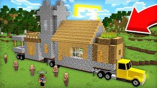 ВСЕ ЖИТЕЛИ ПЕРЕЕХАЛИ В ДЕРЕВНЮ НА КОЛЁСАХ В МАЙНКРАФТ | Компот Minecraft