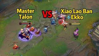 Xiao Lao Ban Ekko: How to SOLO KILL Master Talon at Level 3?