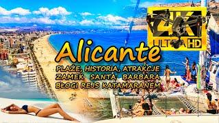 Alicante - co warto zobaczyć? główne atrakcje, zamek, historia, rejsy i plaże z lotu ptaka (dron 4K)