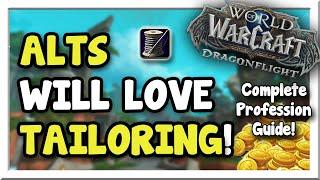 Alt Armies will LOVE this! Dragonflight Tailoring Full Guide | Dragonflight | WoW Gold Making Guide