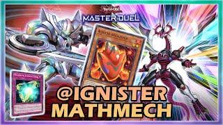 @IGNISTER MATHMECH RANKED GAMEPLAY | SUPERFACTORIAL VARIANT IN YUGIOH MASTER DUEL