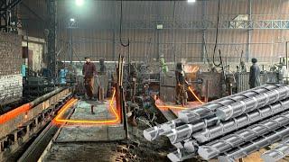 Amazing Manufacturing Process Of Iron Rod|Mass Production Of Iron Rod In Factory|