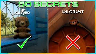 50 SECRETS / EASTER EGGS IN CS:GO