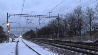 Электровоз ЭП20 с Скоростным поездом "Невский Экспресс" 200 Км-ч
