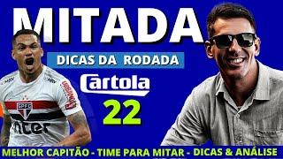 CARTOLA FC | DICAS DA RODADA 22| TIME ATUALIZADO