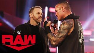 Randy Orton challenges Christian to an Unsanctioned Match: Raw, June 15, 2020