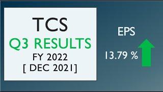 TCS Q3 Results 2022 | TCS Quarterly Results Analysis Q3FY22 [Dec2021]