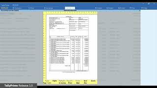 How to Save Paper while Printing - in Tally Prime